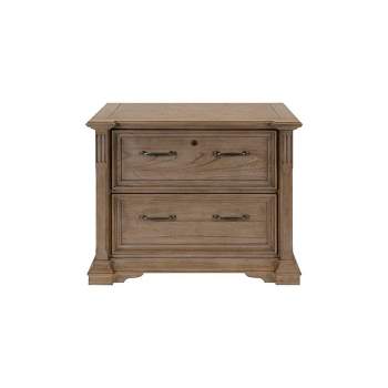 Bristol Traditional Wood Lateral File Light Brown - Martin Furniture