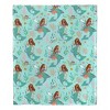 Disney Little Mermaid Seaform Sweetheart Silk Touch Throw Blanket - 2 of 4