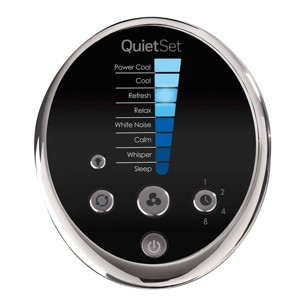 Honeywell QuietSet 8-Speed Oscillating Tower Fan Black HYF290B: Programmable Timer, Quiet Operation, ETL Listed - 1 of 4