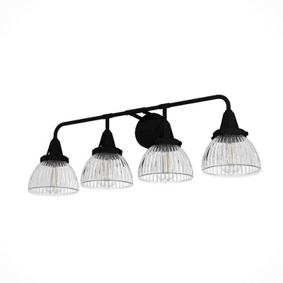 Hunter Fans Cypress Grove 4 - Light Vanity in  Natural Iron