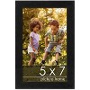 PosterPalooza | Photo Size Minimalist Grey Picture Frame - UV Acrylic, Foam Board Backing, Hanging Hardware - 2 of 4