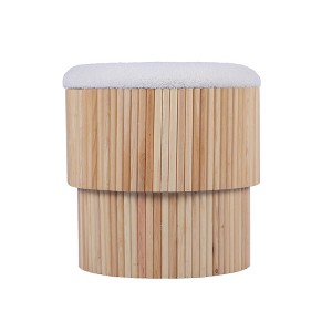TOV Furniture Sagano Tiered Storage Ottoman - 1 of 4