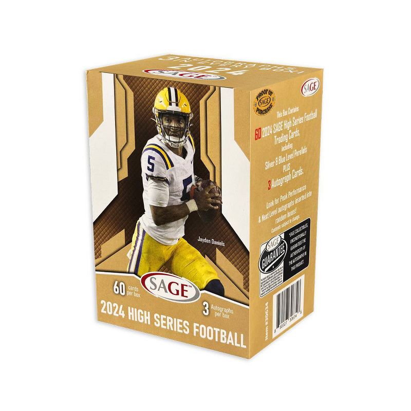 2024 Sage High Series Football Trading Card Blaster Box, 1 of 4