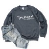 Simply Sage Market Teaching Fills My Heart Cursive Sweatshirt - 3 of 4