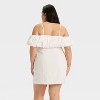 Women's Ruffle Mini A-Line Dress - A New Day™ - 2 of 3