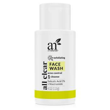artnaturals Acne All Clear Exfoliating Face Wash - 4 oz