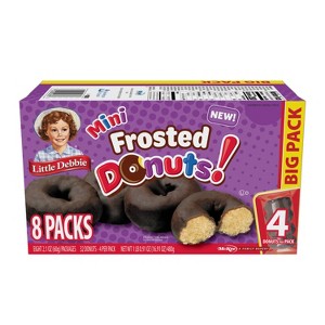 Little Debbie Frosted Mini Donuts - 16.91oz/8ct - 1 of 3