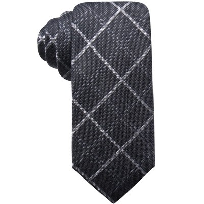 Ryan Seacrest Mens Parga Plaid Self-tied Necktie