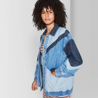 target wild fable denim jacket