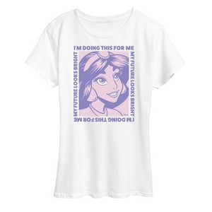 Women's - Disney - Jasmine I'm Doing This For Me Short Sleeve Graphic T-Shirt - 1 of 4