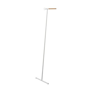 Yamazaki Home - Leaning Clothes Hanger (64" H) - Steel + Wood - 1 of 4