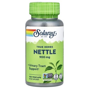 Solaray True Herbs, Nettle, 100 VegCaps (450 mg per Capsule) - 1 of 4