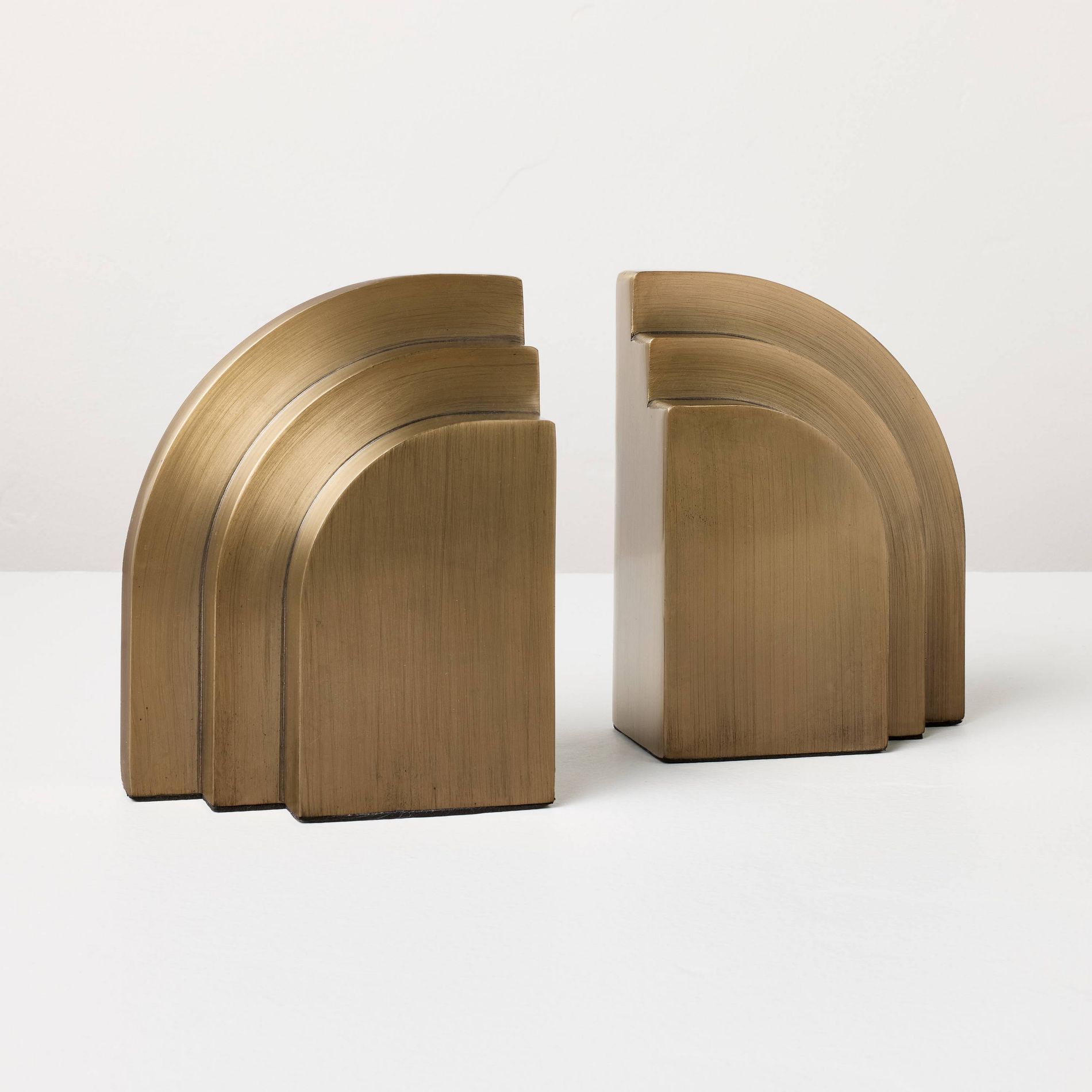 Layered Brass Bookends - Hearth & Hand™ with Magnolia