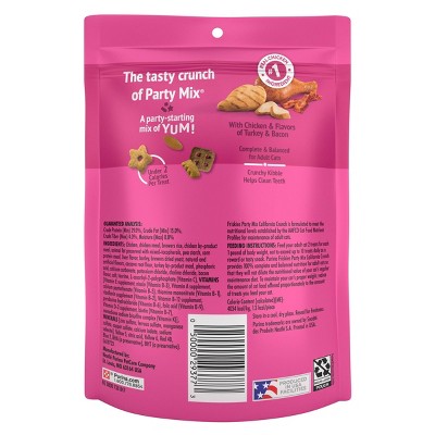 Friskies All Ages Crunchy Cat Treats with Chicken &#38; Bacon Flavor - 6oz