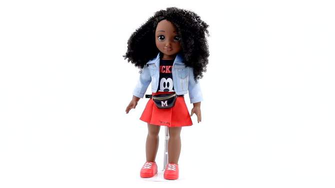 Disney ily 4EVER Inspired by Mickey Mouse 18&#34; Brunette Doll, 2 of 6, play video