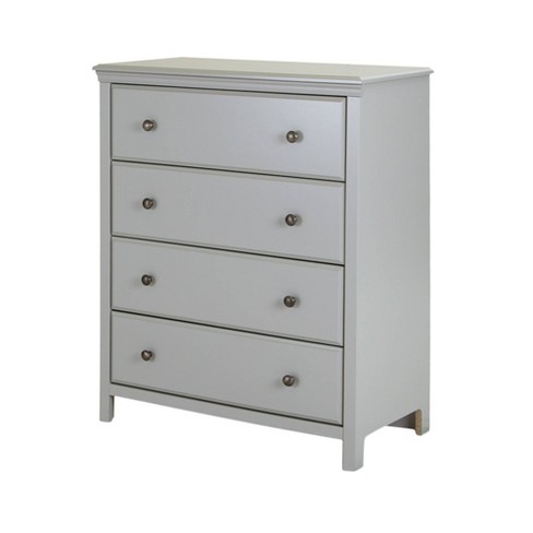 Cotton Candy 4 Drawer Chest Soft Gray South Shore Target