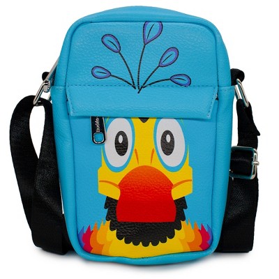 Disney Bag, Crossbody, Pixar, Up, Kevin Face, Blue, Vegan Leather