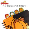 Inkology, LLC Garfield 4-Tab Spiral Notebook With 160 Dotted Sheets | 6 x 9 Inches - 2 of 4