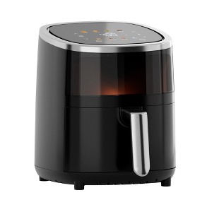 WHALL 4QT Air Fryer Oven, 8-in-1 Preset Menus, LED Smart Touchscreen, Reduce 85% Fat,1200W - 1 of 4