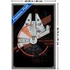 Trends International Star Wars: Power Of The Force - Millennium Falcon Framed Wall Poster Prints - 3 of 4