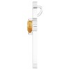 Pompeii3 7mm Citrine Women's Heart Pendant in 14k Gold Necklace 7mm Tall - 3 of 4