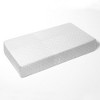 Bacati - Love Gray Muslin 100 percent Cotton Universal Baby US Standard Crib or Toddler Bed Fitted Sheet - 2 of 4