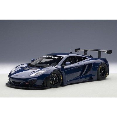 Mclaren 12C GT3 Azure Blue 1/18 Diecast Model Car by Autoart