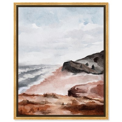Art Remedy Cream and Ivory Modern Minimal Abstracts Unframed