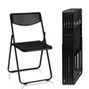 Karl Home Openwork Pattern Plastic Folding Chairs(Set Of 6) - 2 of 4