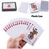 LotFancy Plastic Playing Cards, Waterproof - 2 Decks of Cards with Plastic Cases, Poker Size Standard Index - 3 of 4