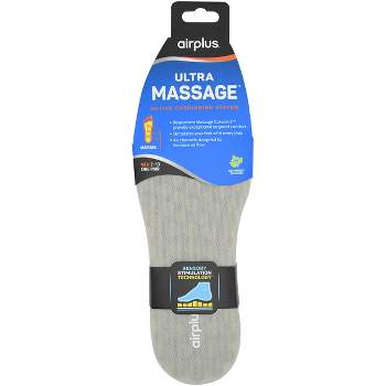 Airplus Ultra Massage Active Cushioning Full Length Shoe Insoles - Men's 7-13