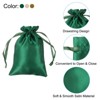 Unique Bargains Mini Smooth Soft Wedding Christmas Satin Bags with Drawstring 3 Pcs - 3 of 4