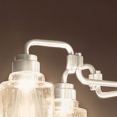 Aivian 30'' Industrial-Style Brushed Nickel 5-Light Chandelier