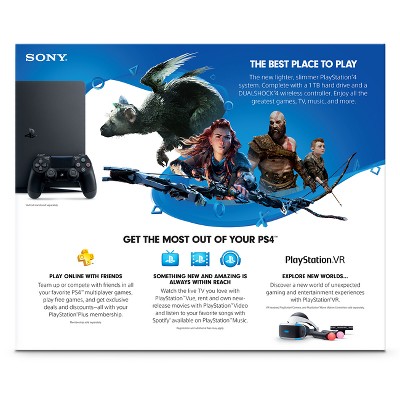 Playstation 4 1tb Console : Target