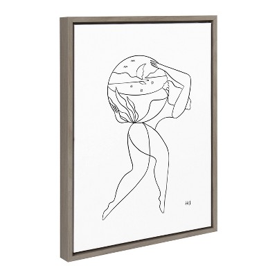 The Day She Realized She Could Motivational Canvas Art