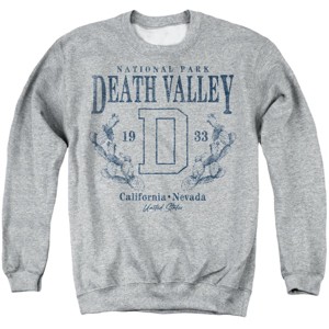 Men's Death Valley National Park Prickly Pear Wreath Crewneck Sweatshirt - 1 of 4