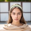 Unique Bargains Women's Plaid Wide Headband 1 Pc - 2 of 4