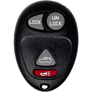 Car Keys Express GM Keyless Entry Remote GMRM-4T1RE: Black Vehicle Electronics, Radio Frequency, Lithium Battery Included - 1 of 4