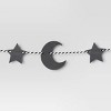 70" Simple Moons and Stars Icon Decorative Wall Garland Black - Hyde and EEK! Boutique™ - 3 of 3
