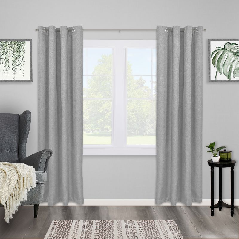 Kenney Irvine 5/8" Standard Decorative Window Curtain Rod, 3 of 5