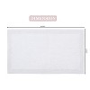 Home Weavers Luxury Collection 100% Cotton Tufted Bathroom Rug, Non-Slip Latex Bath Rug - 3 of 4