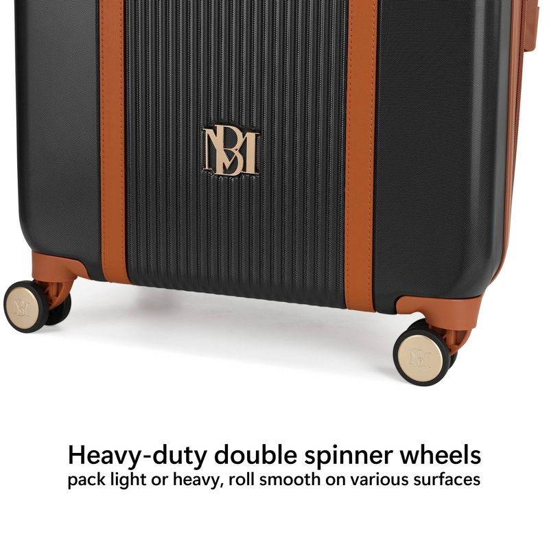Badgley Mischka Mia 3pc Expandable Hardside Spinner Luggage Set, 5 of 12