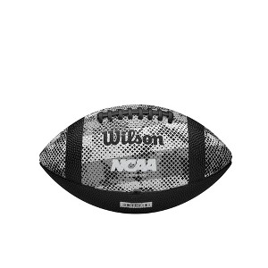 Wilson NCAA Statement Jr Football - Black/Gray - 1 of 4