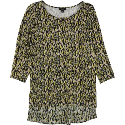Alfani Womens High-Low Knit Blouse