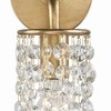 Crystorama Lighting Gabrielle 1 - Light Sconce in  Antique Gold - 3 of 4