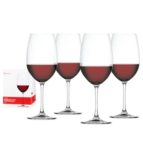 Spiegelau Style Burgundy Glass - Set of 4 