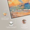 Art Remedy Sailboats in the Sunset Chic Coastal Wall Art Framed - 4 of 4