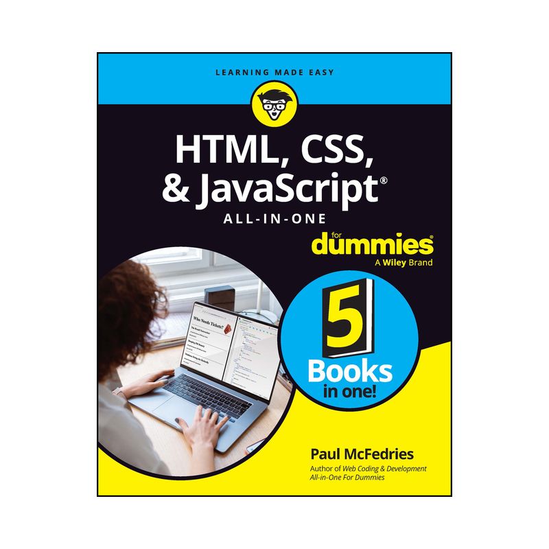 Html, Css, & JavaScript All-In-One for Dummies - by  Paul McFedries (Paperback), 1 of 2