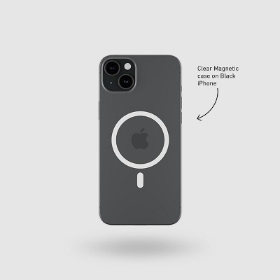 Peel - Magnetic iPhone 15 Plus Case - Clear