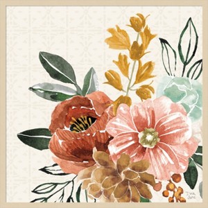 Amanti Art Chic Flowers by Dina June Wood Framed Wall Art Print - 1 of 4